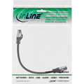 InLine® Patch Cable S/FTP PiMF Cat.8.1 halogen free 2000MHz black, 0.25m