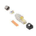 Field assembly Cat.8.1 RJ45 plug, shielded, extra short